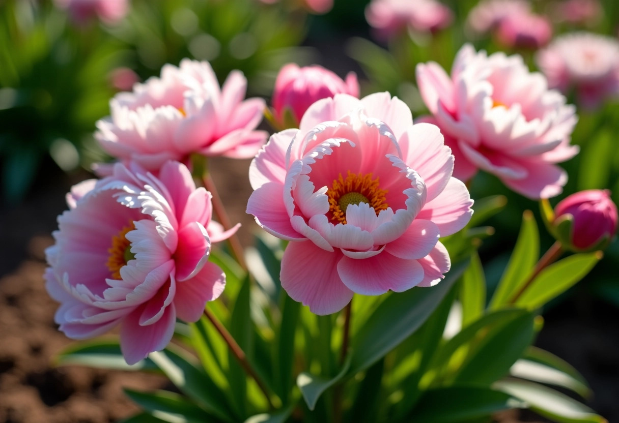 pivoines jardin