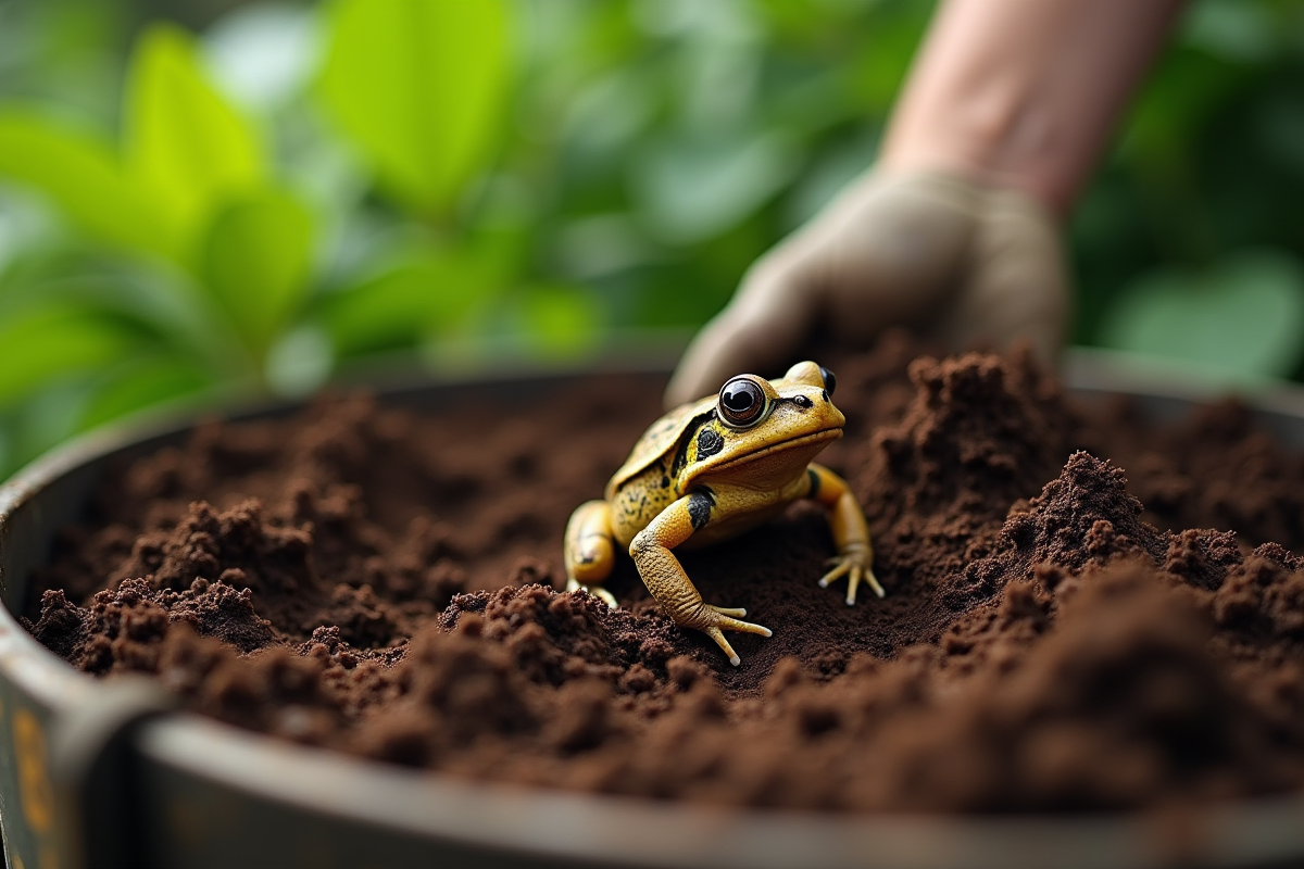 crapaud compost